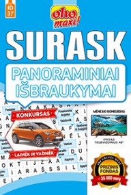 ID37 oho maxi! Surask panoraminiai išbraukymai 2025 Sausis Nr. 1 virselis